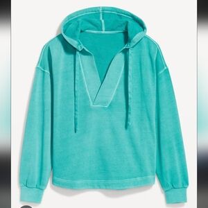 Old Navy Teal Pullover Hoodie